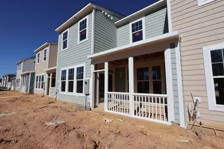 New construction Townhouse house 3163 Mission Olive Pl, New Hill, NC 27562 plan Marigold - Interior Home - image