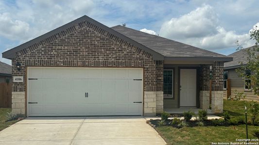 New construction Single-Family house 4106 Common Sage, Von Ormy, TX 78073 The Caroline- photo 0 0