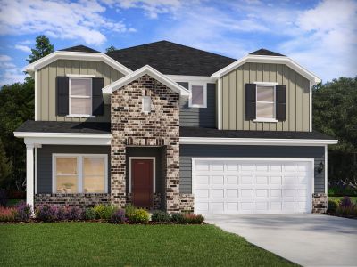 New construction Single-Family house 560 Bridger Dr, Garner, NC 27529 plan Johnson - image