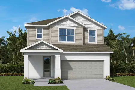 New construction Single-Family house 3379 Yellow Cassia Dr, Wesley Chapel, FL 33543 plan The Sneed - image