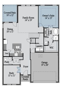 New construction Single-Family house 2136 Martins Pond Rd, Forney, TX 75126 plan Salado - image