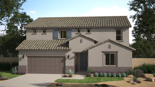 New construction Single-Family house 7044 E Bushy Tail Ln, San Tan Valley, AZ 85143 plan Wrightson - image