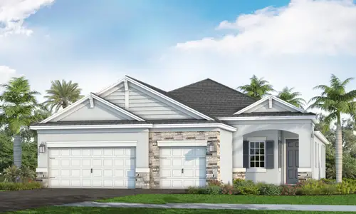 New construction Single-Family house 11416 Spring Hill Ter, Englewood, FL 34223 plan Sea Mist - image