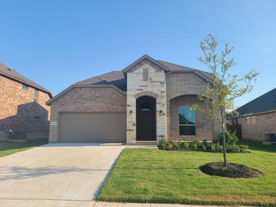 New construction Single-Family house 5224 Crystal Lake Avenue, Krum, TX 76249 SANTA FE- photo 0