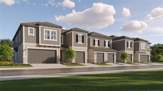 New construction Townhouse house 10823 Fowlers Bluff Court, Tampa, FL 33647 - photo 0