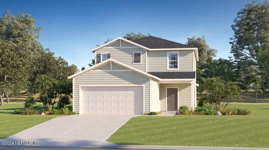 New construction Single-Family house 9023 Whinny Way, Jacksonville, FL 32219 BOONE II- photo 0