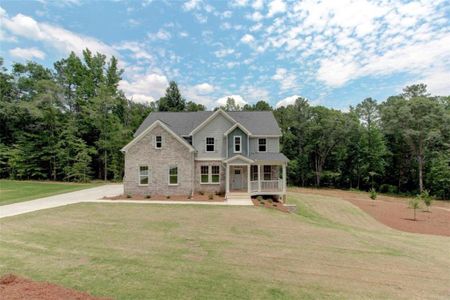 New construction Single-Family house 3292 Mill Forest Drive Sw, Conyers, GA 30094 Juniper- photo 0