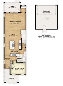 New construction Single-Family house 312 Field Daisy Dr, Winter Garden, FL 34787 plan Franklin - image 3