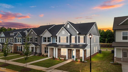 New construction Townhouse house 945 Alma Railway Dr, Unit 559, Wake Forest, NC 27587 Chessie- photo 0