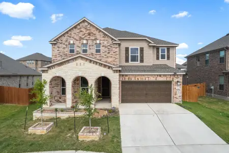 New construction Single-Family house 3609 Lapio Wy, Round Rock, TX 78665 - image