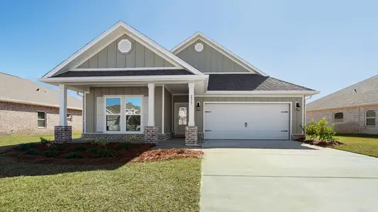 New construction Single-Family house 6 Gray Owl Dr W, Freeport, FL 32439 plan Riverside - image