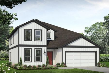 New construction Single-Family house 5208 Lomasso Dr, Austin, TX 78747 plan Cloverleaf 3007 - image