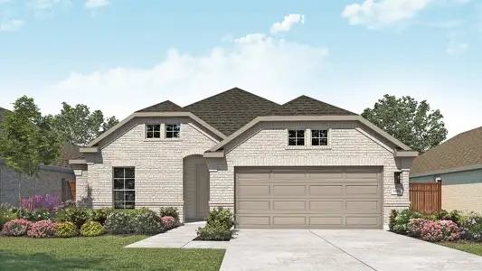 New construction Single-Family house 203 Manifest Rd, Hutto, TX 78634 plan Palm - image
