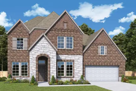 New construction Single-Family house 11927 Greenwood Dr, Mont Belvieu, TX 77523 plan The Hillmont - image