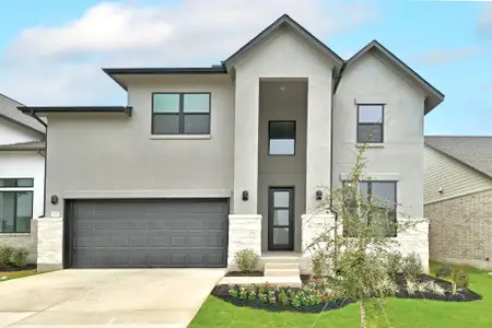 New construction Single-Family house 237 Coleto Trl, Bastrop, TX 78602 plan The Albany IX - image