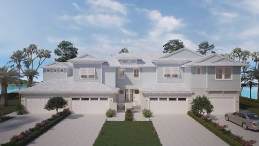 New construction Townhouse house 31885 Anchor Point Dr, Wesley Chapel, FL 33545 Abaco- photo 0