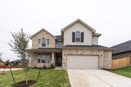 New construction Single-Family house 871 Cherrystone Lp, Buda, TX 78610 plan Snowmass - image