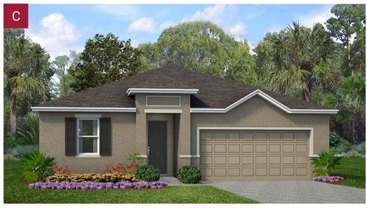 New construction Single-Family house 2068 Firethorn Loop, Haines City, FL 33844 Aspire- photo 0