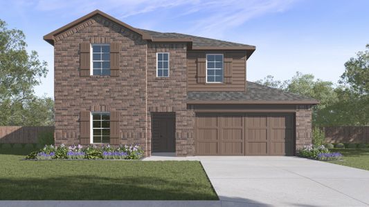 New construction Single-Family house Sanger, TX 76266 plan Naples - image