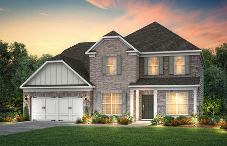 New construction Single-Family house 4387 Azalea Ridge Wy, Hoschton, GA 30548 plan Riverton - image