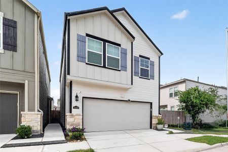 New construction Single-Family house 14839 Slow River Ave, Houston, TX 77082 plan The Mason (S140) - image