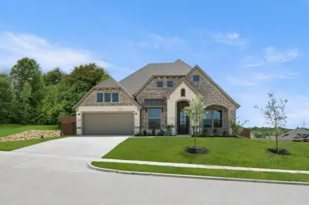 New construction Single-Family house 520 Vista Ridge Dr, Weatherford, TX 76085 plan Concept 2622 - image