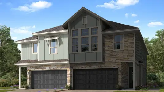 New construction Multi-Family house 12614 Blue Catfish Ln, Cypress, TX 77433 plan Patton Il - image