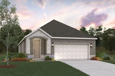 New construction Single-Family house 8725 Saratoga St, Aubrey, TX 76227 plan Primrose - image