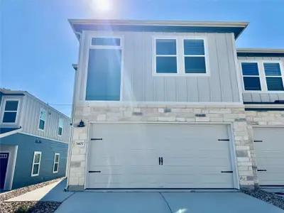 New construction Townhouse house 3407 Turner Village Dr, Buda, TX 78610 plan The McKinney (180) - image