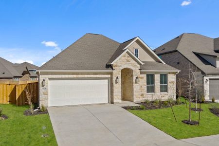 New construction Single-Family house 1504 Corduroy Ln, Georgetown, TX 78633 plan Somerset - Single Family Homes - image
