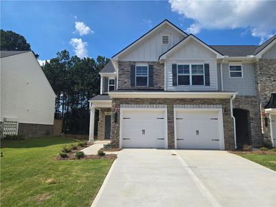 New construction Townhouse house 690 Sundial Ln, Mableton, GA 30126 Sawyer- photo 0