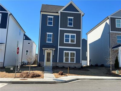 New construction Single-Family house 1366 Creekside Circle NW, Atlanta, GA 30318 Melisse- photo 0