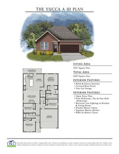 New construction Single-Family house 1560 Little Cypress Lp, Orange, TX 77632 plan Yucca III A - image 14