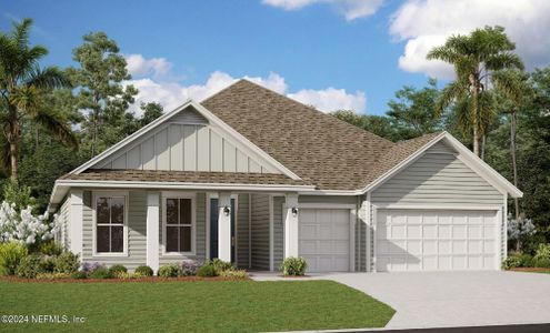 New construction Single-Family house 141 Holly Ridge Way, Saint Augustine, FL 32092 Avalon II- photo 0