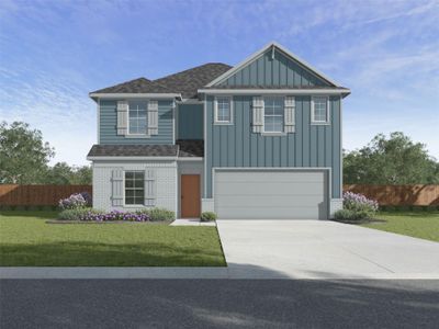 New construction Single-Family house 945 Elliott Dr, Nome, TX 77629 plan Madison - image
