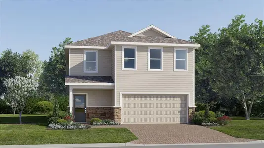 New construction Single-Family house 6028 Wellbeing Wy, Clermont, FL 34714 plan Santo - image