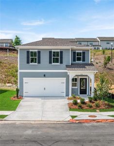 New construction Single-Family house 224 Black Walnut Wy, Canton, GA 30114 plan The Hartwell A - image