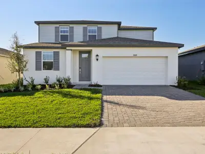 New construction Single-Family house 10409 Abundance Grove Wy, Parrish, FL 34219 plan Orchid - image