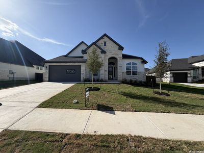 New construction Single-Family house 535 Caliban, Cibolo, TX 78108 plan Brisbane - image