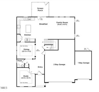 New construction Single-Family house 264 Alden Way, Angier, NC 27501 Drayton- photo 1 1