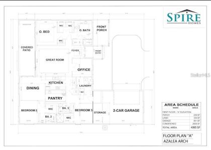 New construction Single-Family house 4880 Hickory Oak Dr, Brooksville, FL 34601 plan The Azalea - image 5