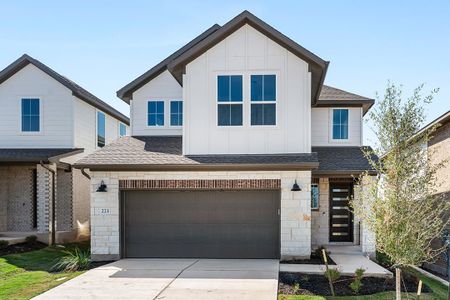 New construction Single-Family house 221 High Valley Dr, Liberty Hill, TX 78642 Lantana- photo 0