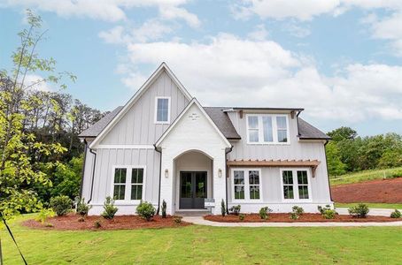 New construction Single-Family house 6420 Maddux Path, Cumming, GA 30028 Scarlett- photo 0