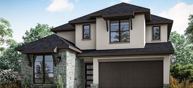 New construction Single-Family house 32162 Sky Branch Dr, Fulshear, TX 77441 plan Hawk - image