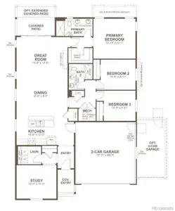 New construction Single-Family house 4145 Satinwood Dr, Johnstown, CO 80534 plan Alexandrite - image