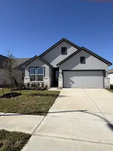 New construction Single-Family house 21703 Willow River Canyon Ln, Waller, TX 77484 plan Dashwood - image