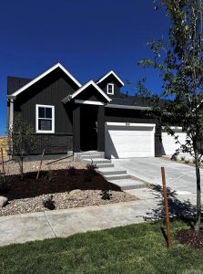 New construction Duplex house 3501 N Buchanan Way, Aurora, CO 80019 Sand Dune- photo 0