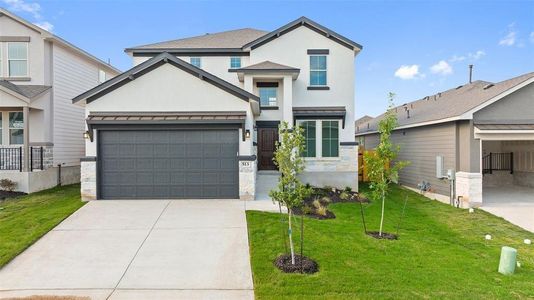 New construction Single-Family house 141 Comet Pointe Dr, Georgetown, TX 78628 Christina- photo 0