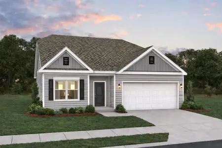 New construction Single-Family house 109 White Fields Ave, Fountain Inn, SC 29644 plan Bailey - image