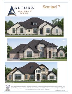 New construction Single-Family house 132 Liv Mdw, Waxahachie, TX 75165 plan Sentinel 7 - image